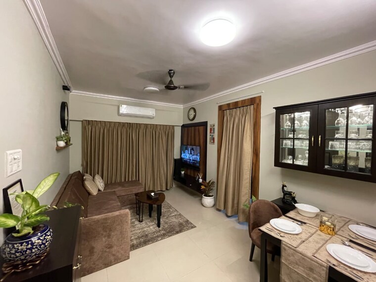 Living Room, deepak-daffodils 1 Bedroom 600 Sq.Ft. Apartment In Andheri East Mumbai 9168218
