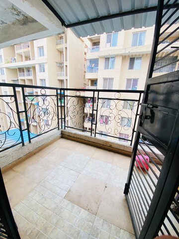 Balcony in 1 BHK Apartment at ARV Ganga Kingston, Mohammadwadi – for Rent