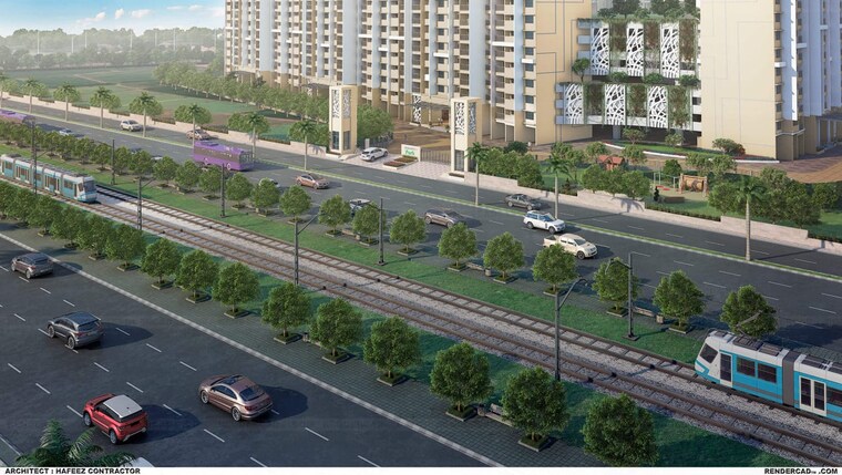 Balcony, indiabulls-park 2 Bedroom 699 Sq.Ft. Apartment In New Panvel Navi Mumbai 9168256