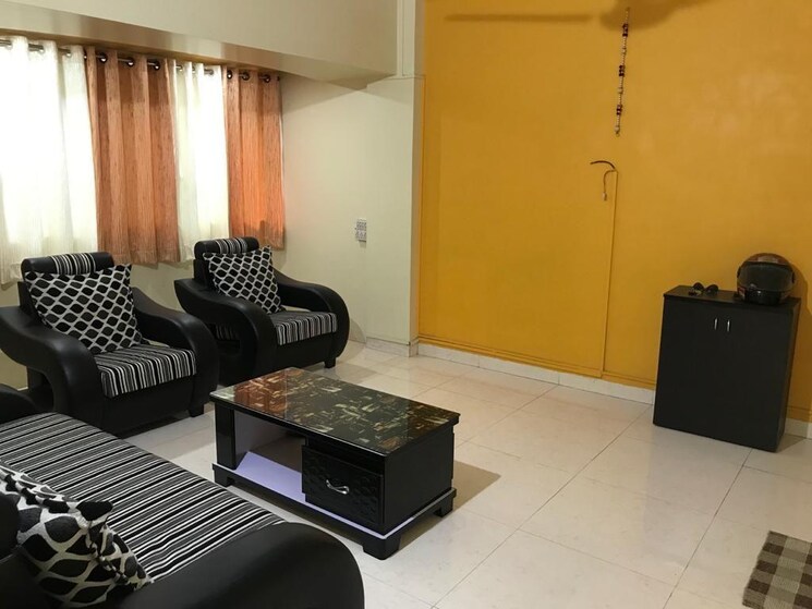 Living Room, rui-17-monica-classic 3 Bedroom 1012 Sq.Ft. Apartment In Dahanukar Colony Pune 9168165