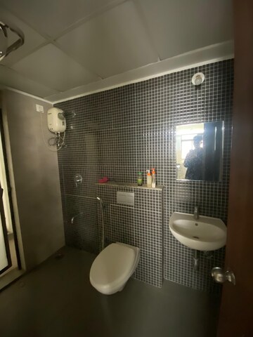 Bathroom in 1 BHK Apartment at Lodha Palava Downtown, Dombivli East – for Rent