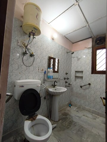 Bathroom in 3 BHK Apartment at Shiv Shakti Apartments Faridabad, Sector 21c – for Rent