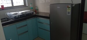 Kitchen in 1 BHK Apartment at Group Satellite Elegance, Goregaon East – for Sale