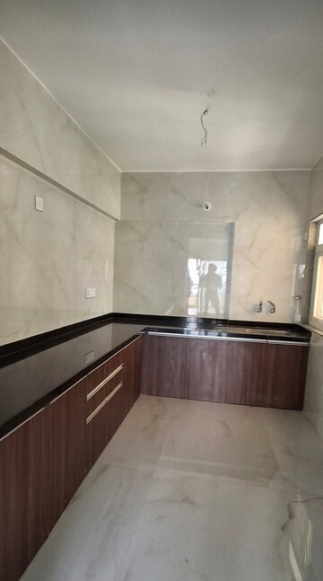 Kitchen in 3 BHK Apartment at Sky Spring Valley, Hadapsar – for Rent