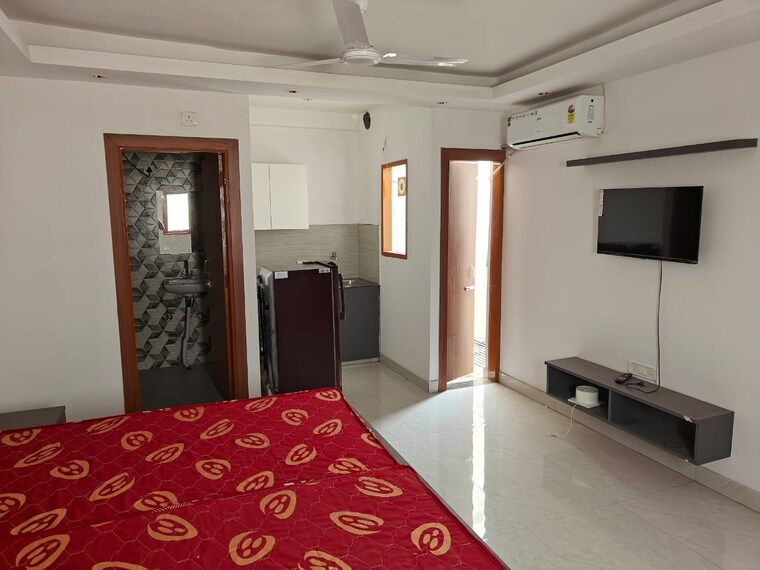 Bedroom, ss-southend-floors 2 Bedroom 1302 Sq.Ft. Builder Floor In South City 2 Gurgaon 9168476