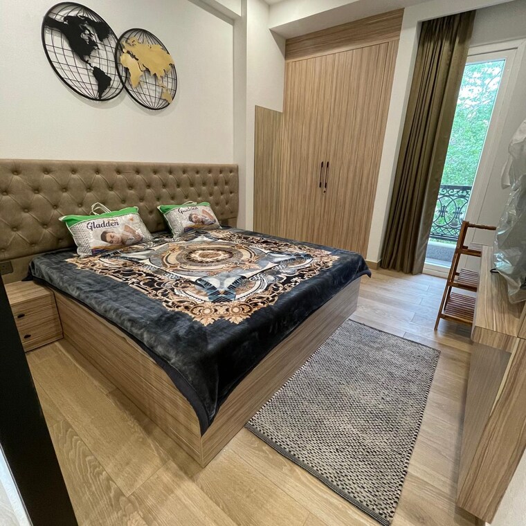 Bedroom, ss-southend-floors 2 Bedroom 1302 Sq.Ft. Builder Floor In South City 2 Gurgaon 9168476