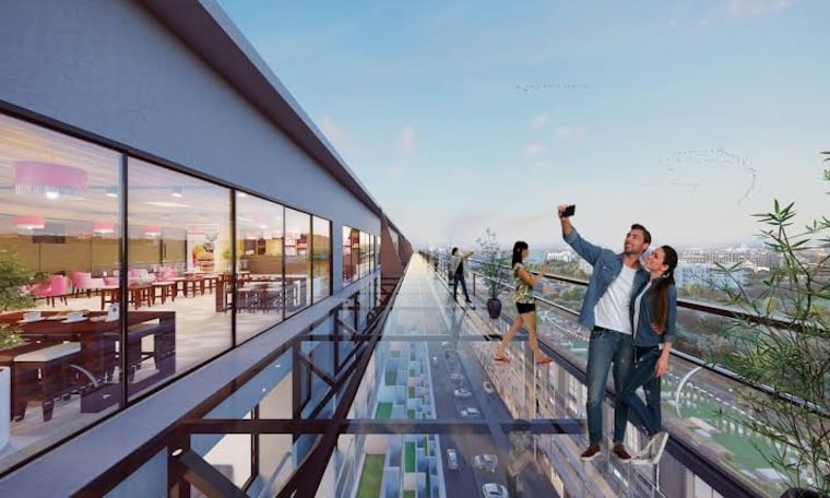 Exterior View, gota Commercial Office Space 961 Sq.Ft. In Gota Ahmedabad 9168402