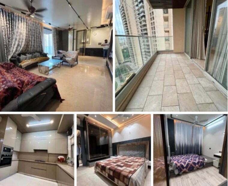 Kitchen, one-hiranandani-park 3 Bedroom 1350 Sq.Ft. Apartment In Ghodbunder Road Thane 9168455