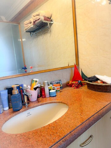 Bathroom in 2 BHK Apartment at Bandra West – for Rent
