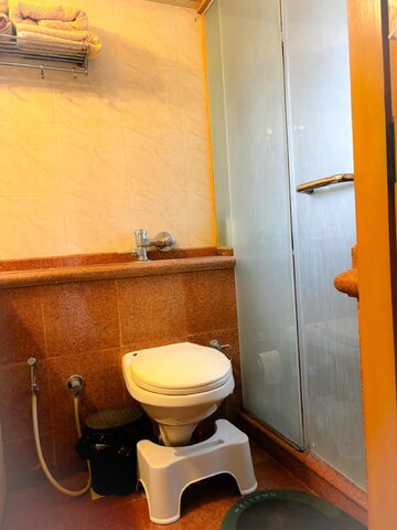 Bathroom in 2 BHK Apartment at Bandra West – for Rent