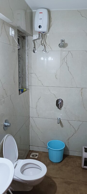 Bathroom in 1 BHK Apartment at Puranik Tokyo Bliss 2, Kasarvadavali – for Rent
