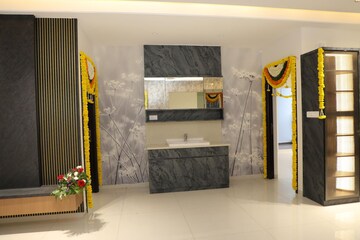 Bedroom in 3 BHK Apartment at Rajapushpa Provincia, Narsingi – for Rent