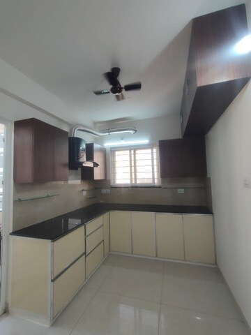 Kitchen in 3 BHK Apartment at Aparna Serene Park, Kondapur – for Rent