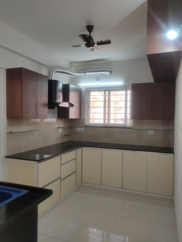 Kitchen in 3 BHK Apartment at Aparna Serene Park, Kondapur – for Rent