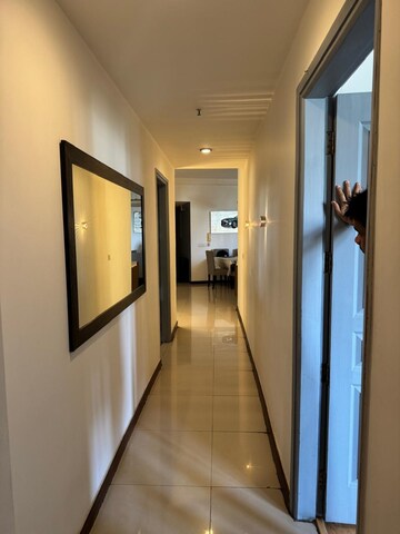 Building Lobby in 3.5 BHK Apartment at Unitech Uniworld Gardens, Sector 47 – for Rent