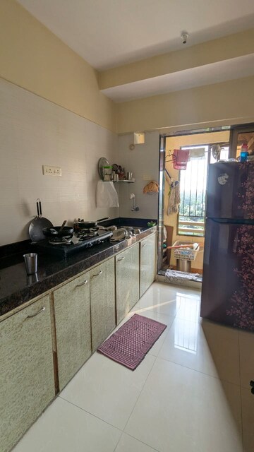 Kitchen in 1 BHK Apartment at Bali Residency, Malad West – for Rent
