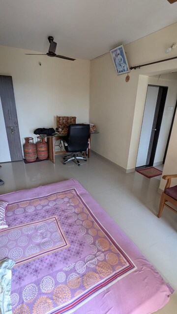 Living Room in 1 BHK Apartment at Bali Residency, Malad West – for Rent
