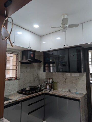 Kitchen in 2 BHK Apartment at Greenmark Mayfair Apartments, Tellapur – for Rent