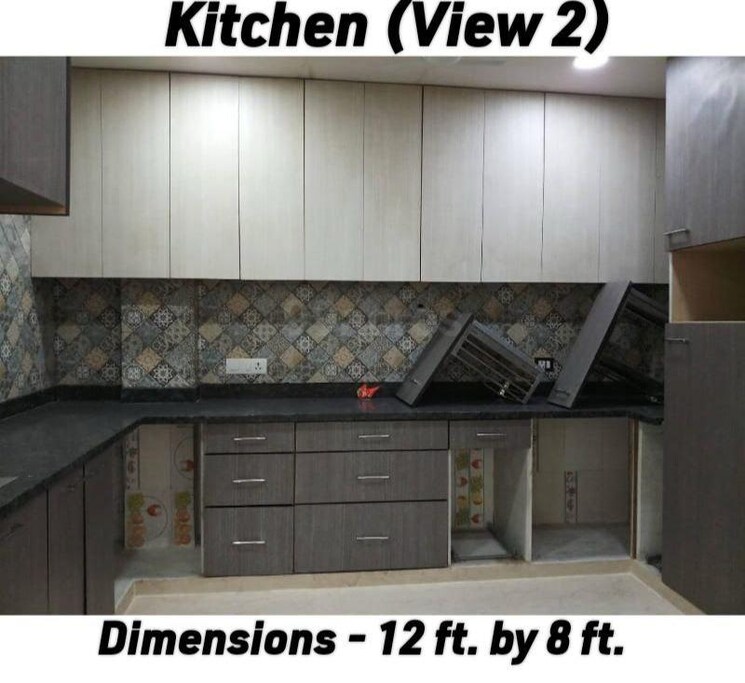 Kitchen, safdarjung enclave 3 Bedroom 1600 Sq.Ft. Builder Floor In Safdarjung Enclave Delhi 9168721