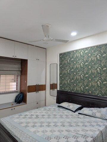 Bedroom in 2 BHK Apartment at Greenmark Mayfair Apartments, Tellapur – for Rent