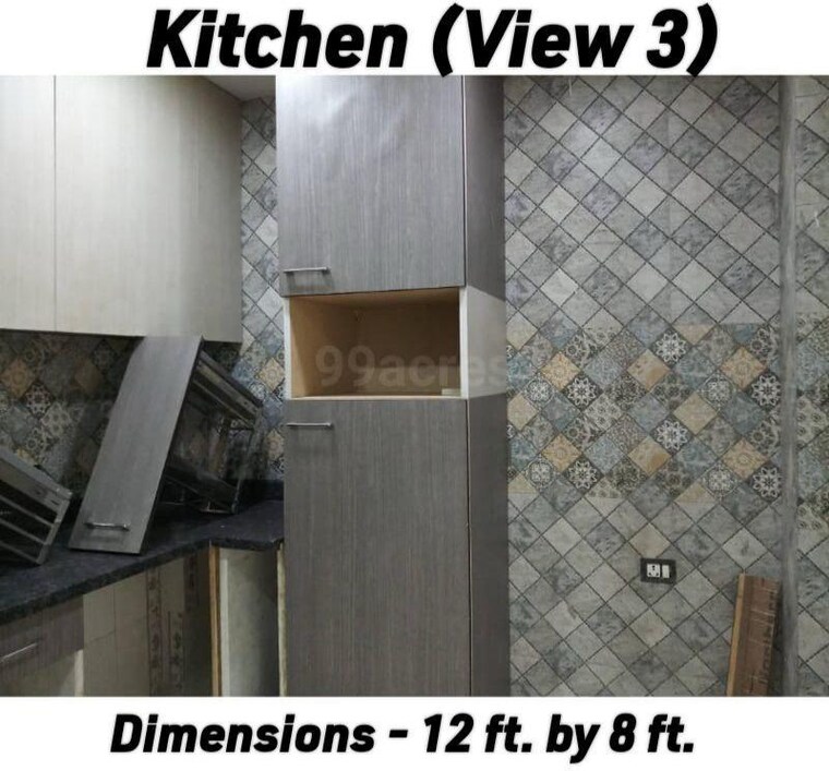 Kitchen, safdarjung enclave 3 Bedroom 1600 Sq.Ft. Builder Floor In Safdarjung Enclave Delhi 9168721