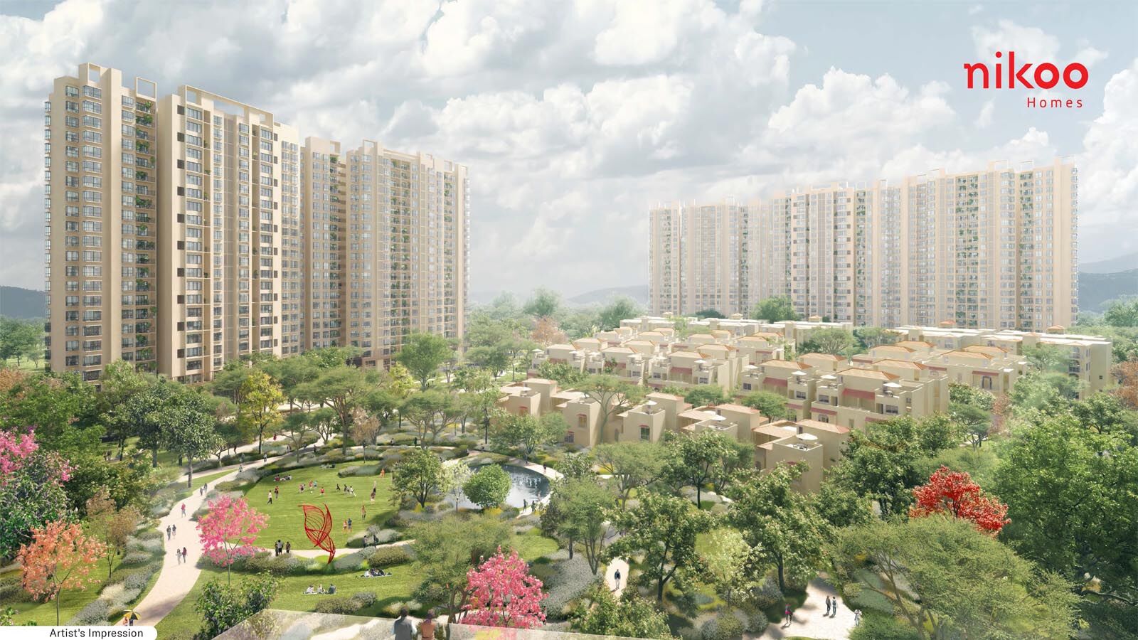 1 BHK 800 Sq.Ft. Apartment in Bhartiya Garden Estate