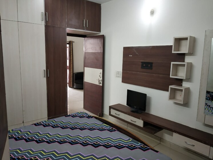 Bedroom, la-prisma 3 Bedroom 1500 Sq.Ft. Apartment In Dhakoli Zirakpur 9168729