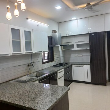 Kitchen in 4 BHK Villa at Ramky Pearl, Kukatpally – for Rent