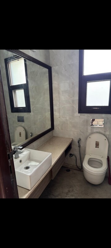 Bathroom in 4 BHK Builder Floor at Sushant Lok 2, Sector 57 – for Rent