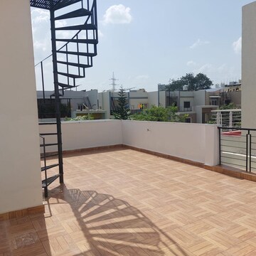 Staircase in 4 BHK Villa at Ramky Pearl, Kukatpally – for Rent