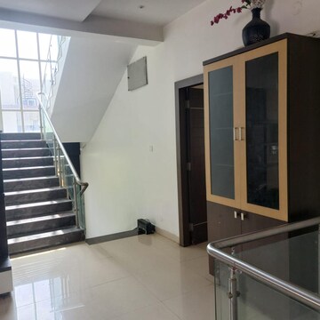 Staircase in 4 BHK Villa at Ramky Pearl, Kukatpally – for Rent