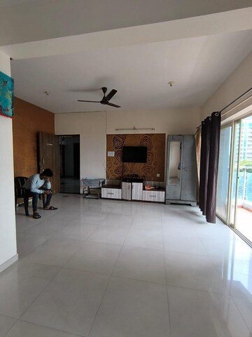 Living Room in 2 BHK Apartment at Megapolis Sparklet, Hinjewadi – for Rent