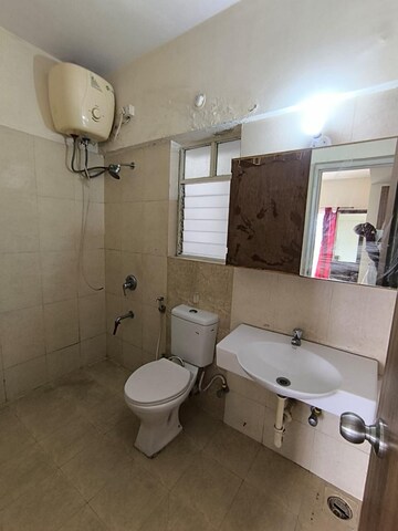 Bathroom in 2 BHK Apartment at Megapolis Sparklet, Hinjewadi – for Rent