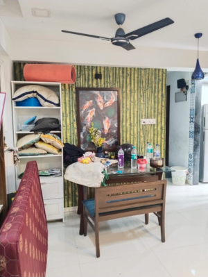 Bedroom in 3 BHK Apartment at Galaxy Greenwoods, Kharghar Sector 30 – for Sale