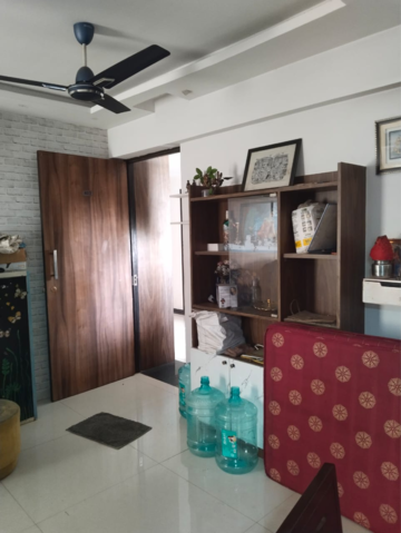 Living Room in 3 BHK Apartment at Galaxy Greenwoods, Kharghar Sector 30 – for Sale