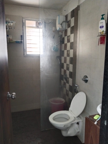 Bathroom in 3 BHK Apartment at Galaxy Greenwoods, Kharghar Sector 30 – for Sale