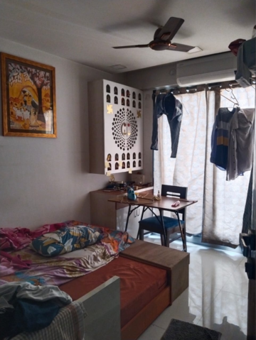 Living Room in 3 BHK Apartment at Galaxy Greenwoods, Kharghar Sector 30 – for Sale