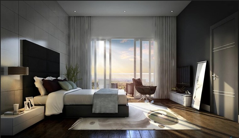 Master Bedroom, artisane-forest-breeze 3 Bedroom 2885 Sq.Ft. Apartment In Jp Nagar Bangalore 9168900