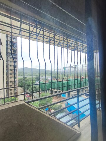 Building Lobby in 1 BHK Apartment at Raunak Heights, Ghodbunder Road – for Rent