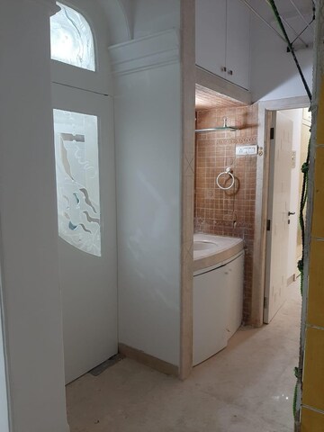 Bathroom in 3 BHK Apartment at Salvation Apartment, Dadar West – for Rent