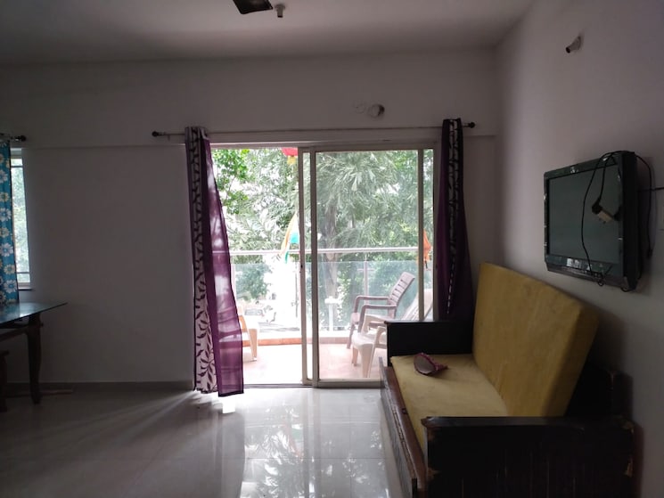 Living Room, megapolis-smart-homes-ii-sunway 2 Bedroom 1007 Sq.Ft. Apartment In Hinjewadi Pune 9168947