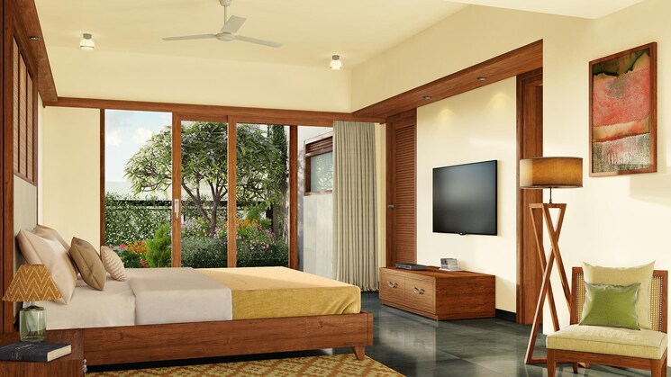 Living Room, total-environment-pursuit-of-a-radical-rhapsody 3 Bedroom 1800 Sq.Ft. Apartment In Whitefield Bangalore 9168975