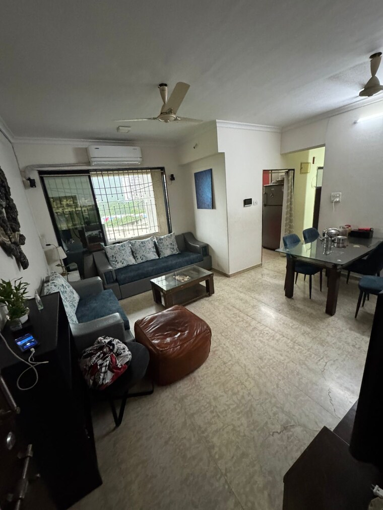 Living Room, mahaavir-mahavir-astha 2 Bedroom 1200 Sq.Ft. Apartment In Kharghar Sector 7 Navi Mumbai 9169010