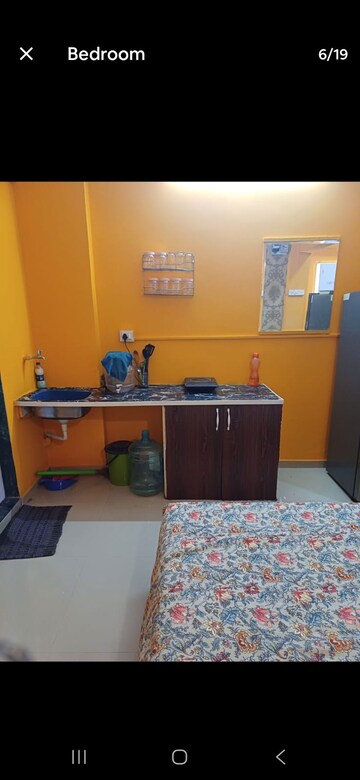 Bedroom in 1 RK Independent House at Koregaon Park – for Rent