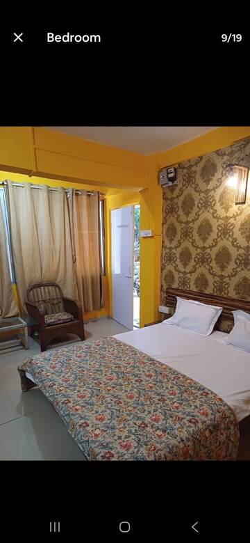 Bedroom in 1 RK Independent House at Koregaon Park – for Rent