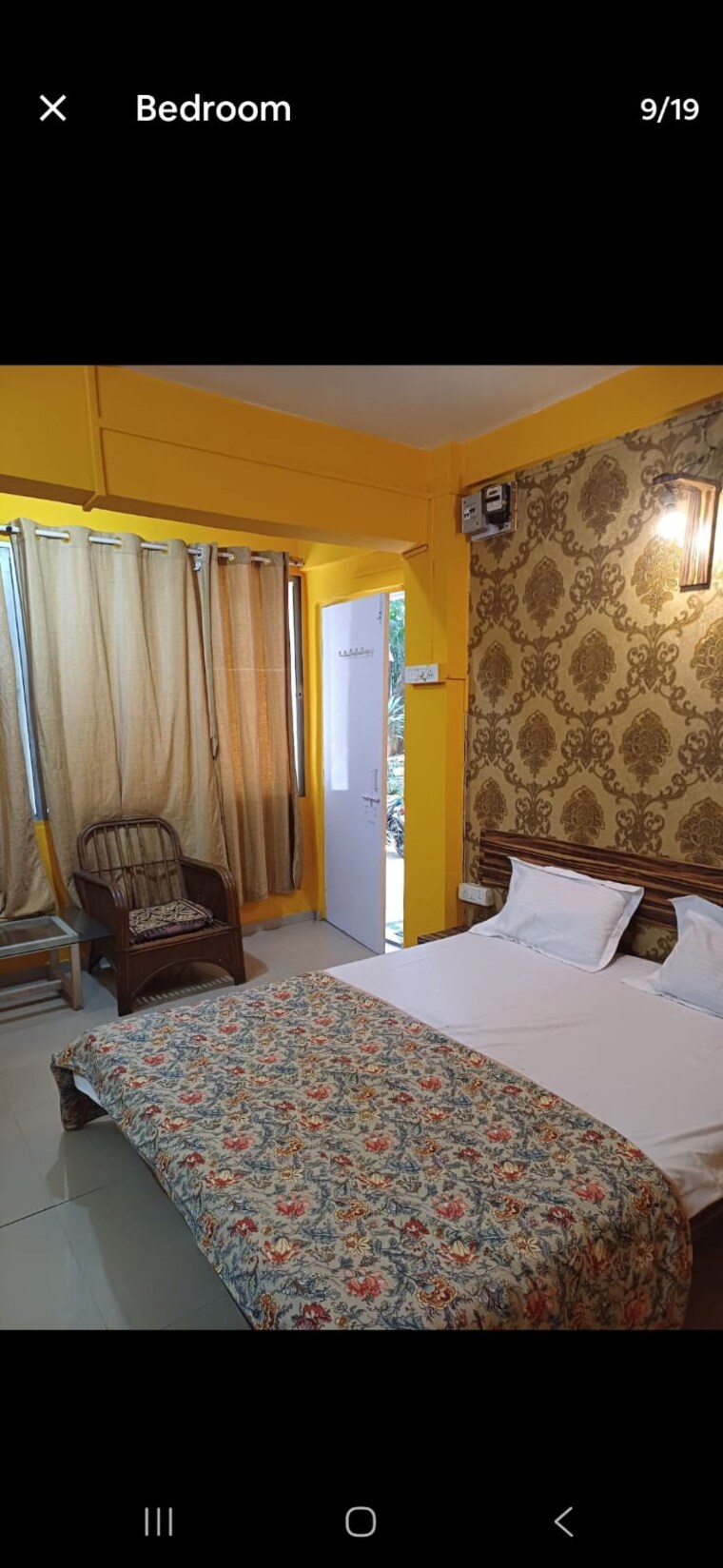 Bedroom, koregaon park 1 RK 300 Sq.Ft. Independent House In Koregaon Park Pune 9169029