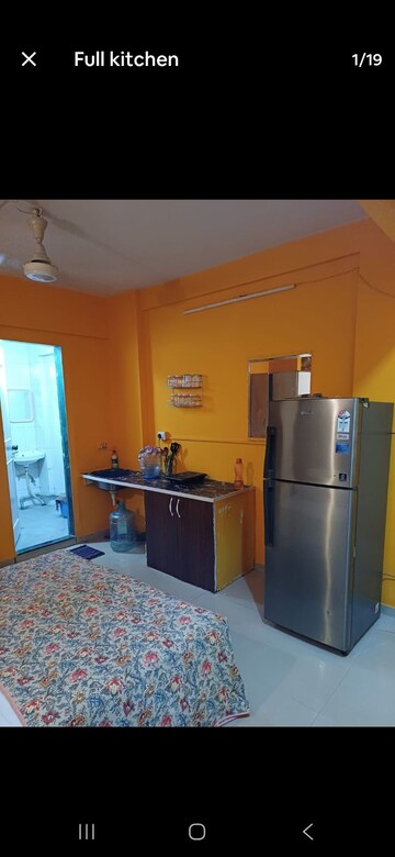Bedroom in 1 RK Independent House at Koregaon Park – for Rent