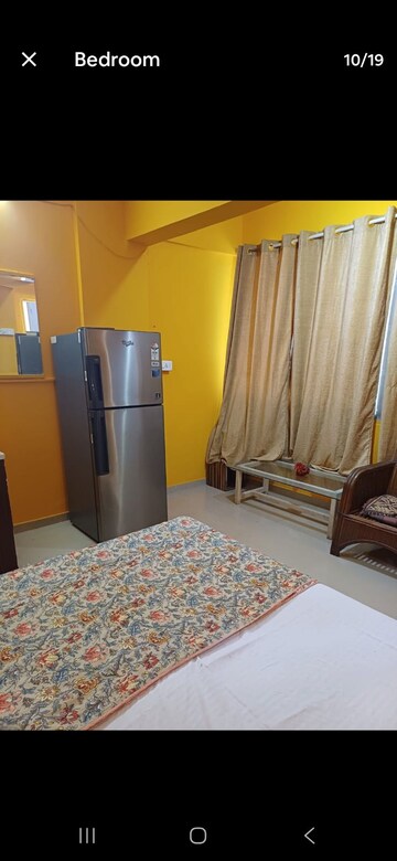 Bedroom in 1 RK Independent House at Koregaon Park – for Rent