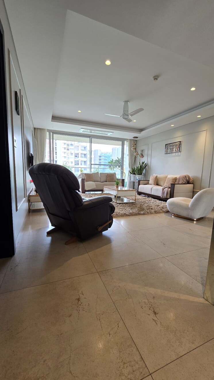 Living Room, panchshil-towers 5 Bedroom 3600 Sq.Ft. Apartment In Kharadi Pune 9168985