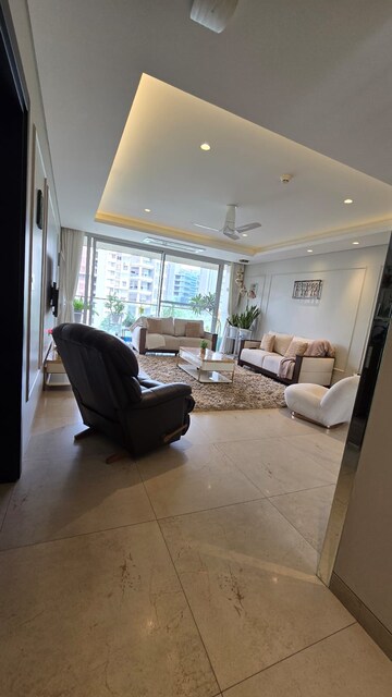 Living Room in 5 BHK Apartment at Panchshil Towers, Kharadi – for Sale